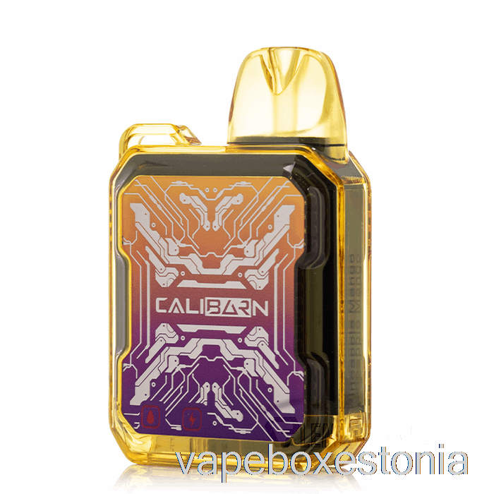 Vape Box Estonia Uwell Caliburn Bar B6000 ühekordne Ananass Mango